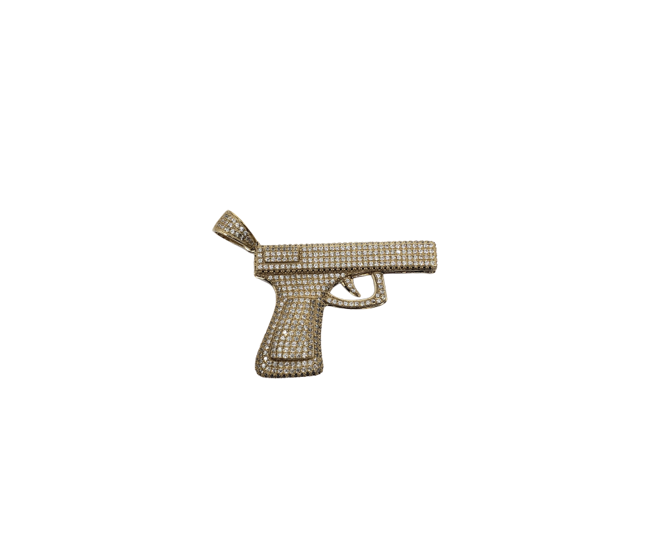 Pistolet 9mm en or 10k modele 2020 LA100
