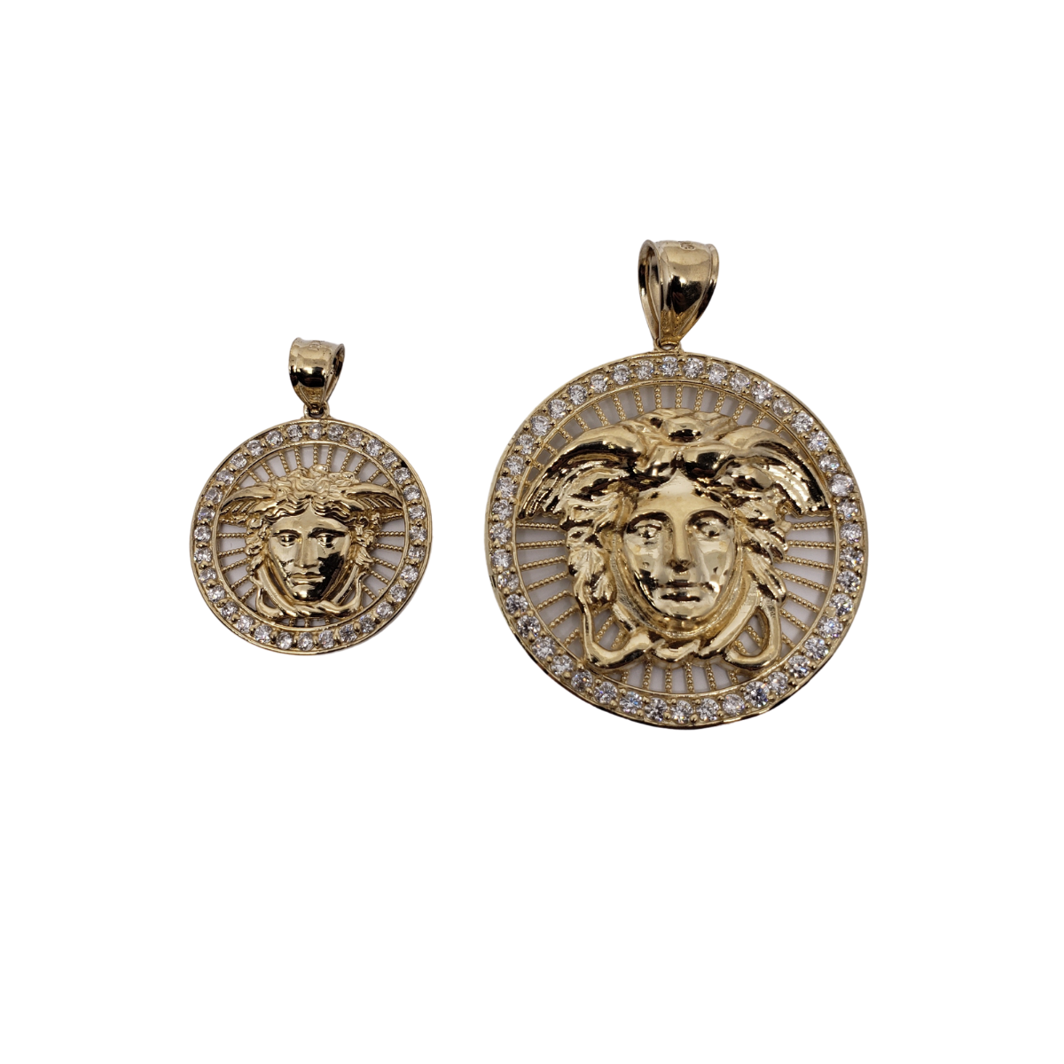 Pendantif MEDAILLON VERSACE-05 en or 10k modele 2020 LA161