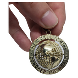 Pendantif World is yours en or 10k modele 2020 LA158