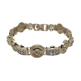 Bracelet VER-SA-CE-100 en or 10k Italien | VER-SA-CE-100 Bracelet Yellow Gold 10k