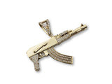 AK47 en or 10K model Prestige Cristalliser - orquebec