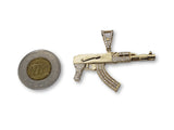 AK47 en or 10K model Prestige Cristalliser - orquebec