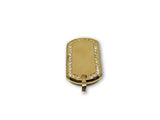 Army Tag en or 10k pour homme - orquebec