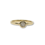 Bague 0.04ct Diamants en or 10k - orquebec