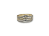 Bague 2 tons en or 10k pour elle - orquebec