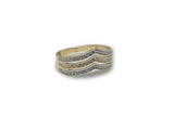 Bague 2 tons en or 10k pour elle - orquebec