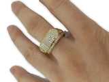 Bague 3d en or 10k pour homme - orquebec