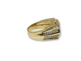 Bague 3d en or 10k pour homme - orquebec