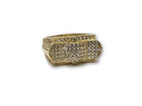 Bague 3d en or 10k pour homme - orquebec
