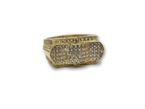 Bague 3d en or 10k pour homme - orquebec
