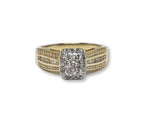 Bague Acilia 0.50ct de diamants en or jaune 10K N2 - orquebec