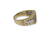 Bague Alessandro en or 10K - orquebec