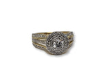 Bague Alexia 1.00ct de diamants en or jaune 14K N4 - orquebec