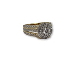 Bague Alexia 1.00ct de diamants en or jaune 14K N4 - orquebec