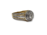 Bague Alexia 1.00ct de diamants en or jaune 14K N4 - orquebec