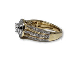 Bague Alexia 1.00ct de diamants en or jaune 14K N4 - orquebec