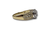 Bague Alina 0.50ct de diamants en or jaune 10K N3 - orquebec