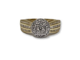 Bague Alina 0.50ct de diamants en or jaune 10K N3 - orquebec