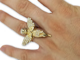 Bague Angel en or 10 karat - orquebec