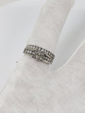 Bague Angela 1.00ct de diamants en or blanc 14K N9 - orquebec