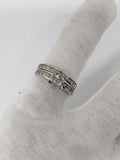 Bague Anita 0.75ct de diamants en or blanc  10K N6 - orquebec