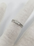 Bague Bella 10k 0.42ct de diamants + semi éternité - orquebec