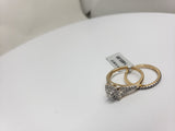 bague Bianca  0.50ct de diamants en or 10k Nouveaux - orquebec