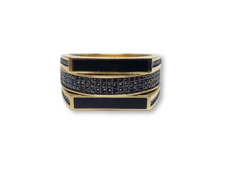 Bague Blacky en or 10K - orquebec