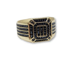 Bague Blacky3 en or 10k  Nouveaux - orquebec