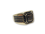 Bague Blacky3 en or 10k  Nouveaux - orquebec