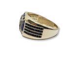 Bague Blacky3 en or 10k  Nouveaux - orquebec