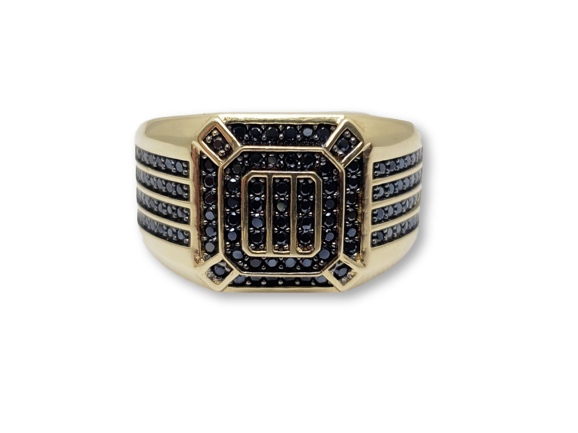 Bague Blacky3 en or 10k  Nouveaux - orquebec
