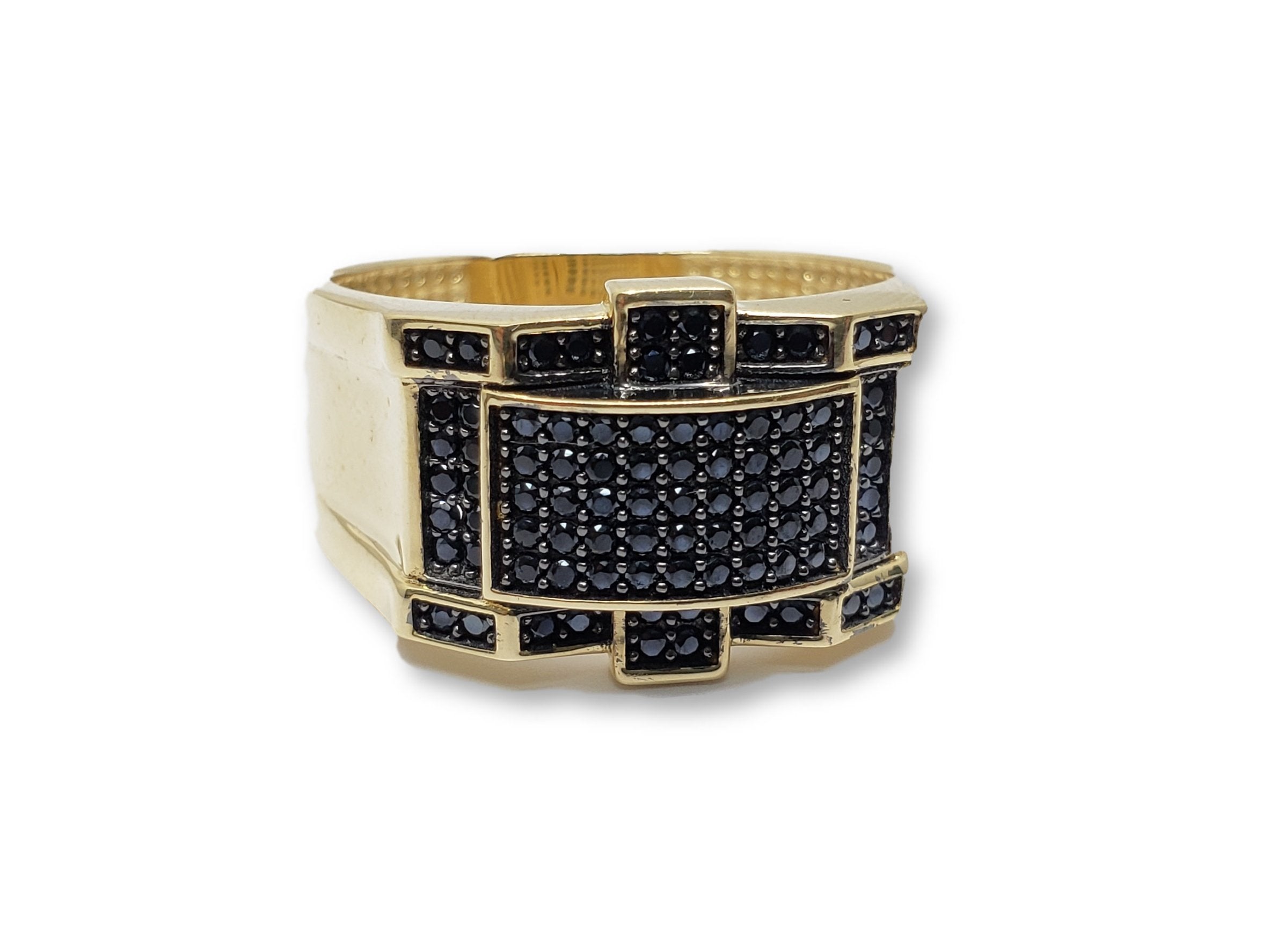 Bague Blacky4 en or 10k  Nouveaux - orquebec