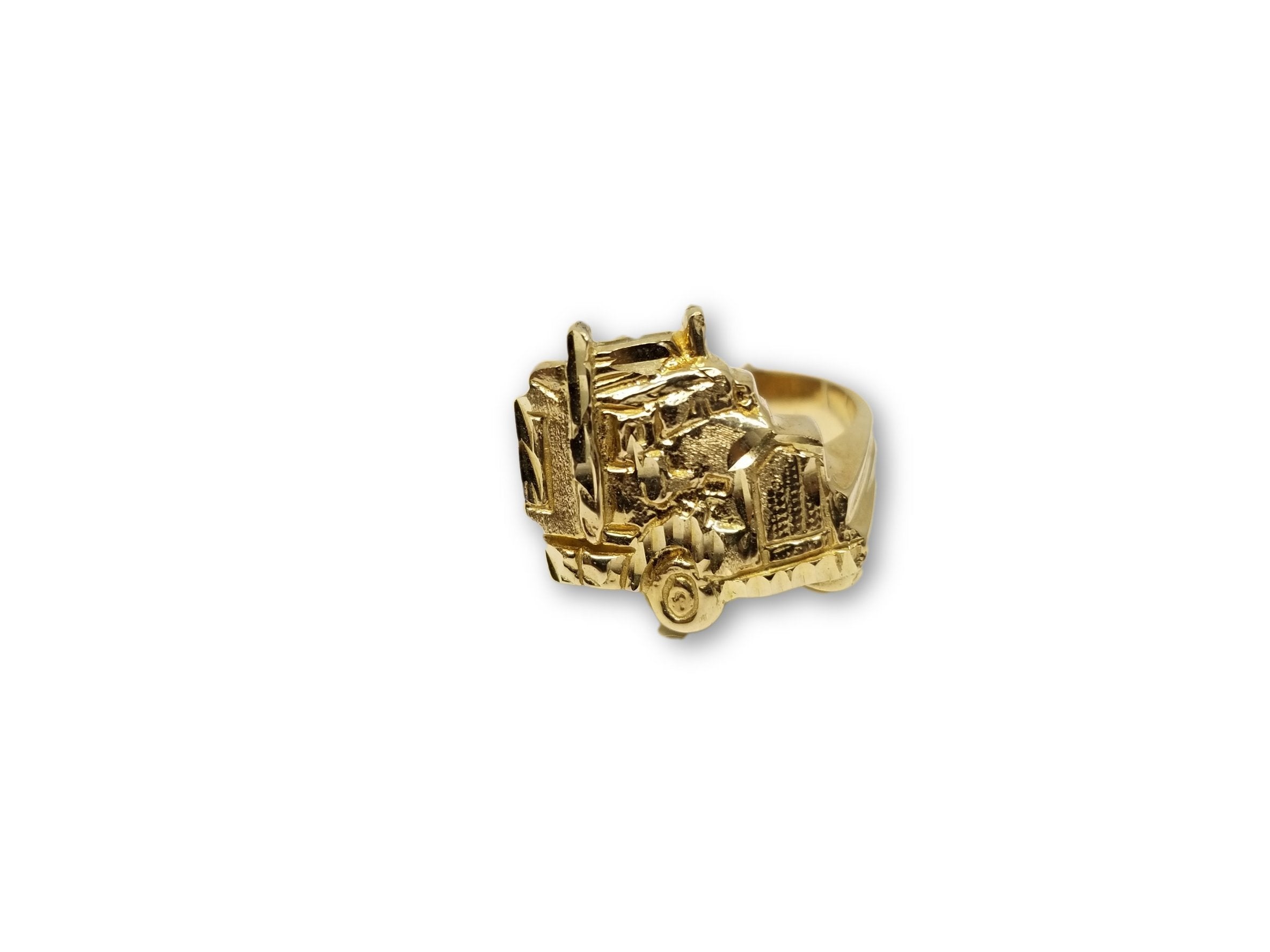 Bague Camion en or 10 karat MRG-012 - orquebec