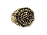 Bague Carlito style greek design en or 10k Exclusif - orquebec