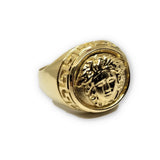 Bague classy versace en or 10k pour homme - orquebec