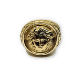 Bague classy versace en or 10k pour homme - orquebec