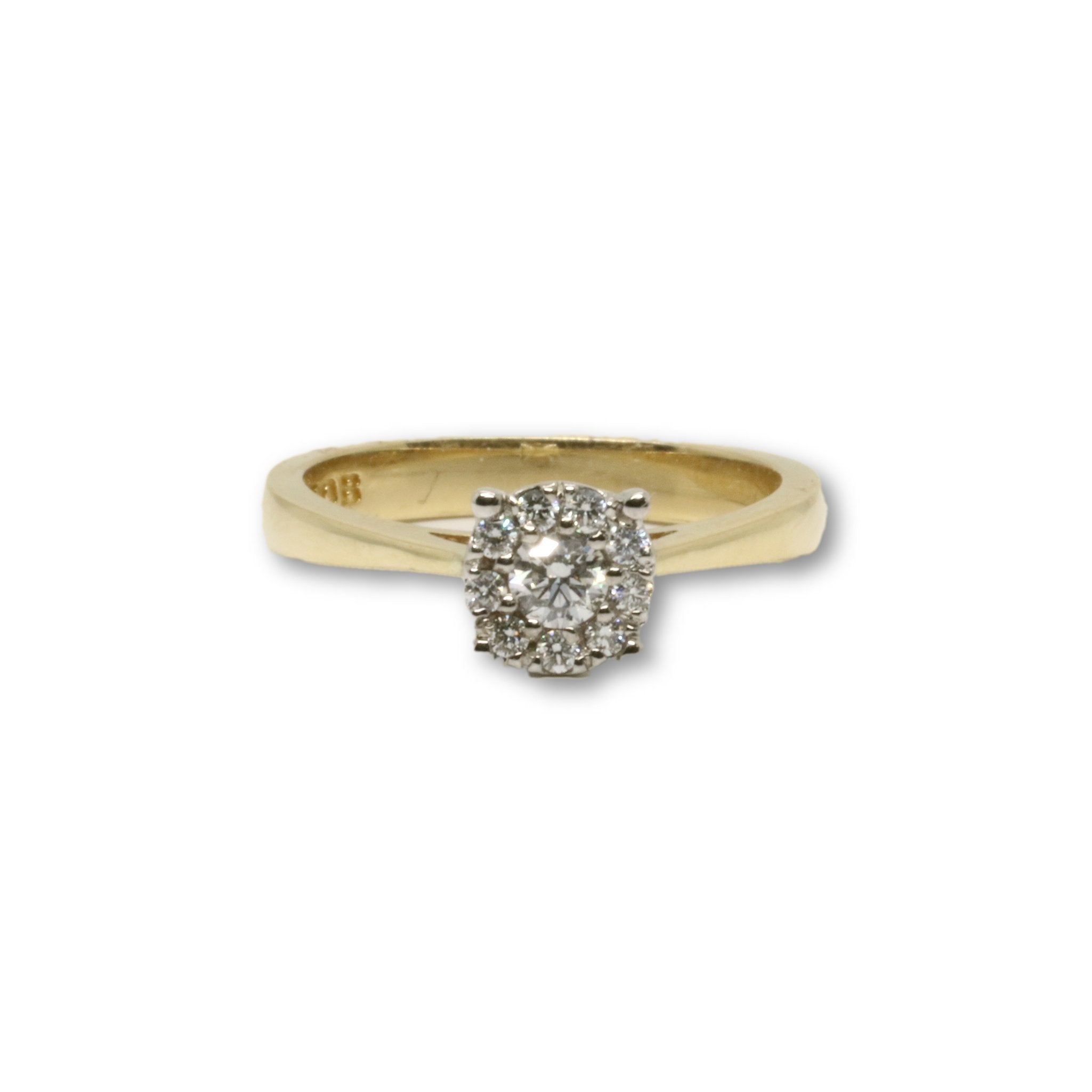 Bague Cynthianna 0.30ct Diamants en or 14k - orquebec