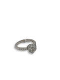 Bague de fiancaille Diana 1.14ct de diamants VS en or blanc 18k - orquebec