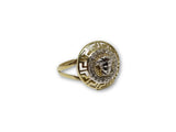 Bague femme style Versace003 en or 10K - orquebec