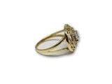 Bague femme style Versace003 en or 10K - orquebec