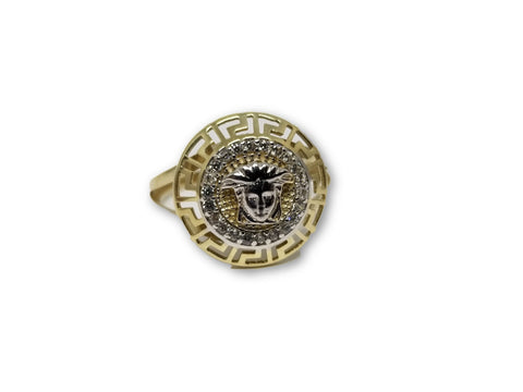 Bague femme style Versace003 en or 10K - orquebec