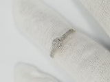 Bague Fincaille 0.25ct Diamants en or 10 karat - orquebec