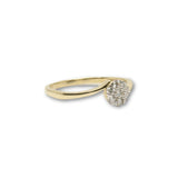 Bague Giorgia 0.18ct Diamants en or 10k - orquebec