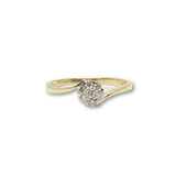 Bague Giorgia 0.18ct Diamants en or 10k - orquebec