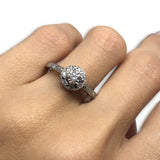 Bague Giovannia 0.17ct diamants en or 10k - orquebec