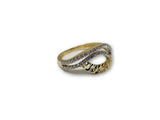 Bague Greek Design coupe diamond cut en or 10k 2019 - orquebec