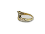 Bague Greek Design coupe diamond cut en or 10k 2019 - orquebec