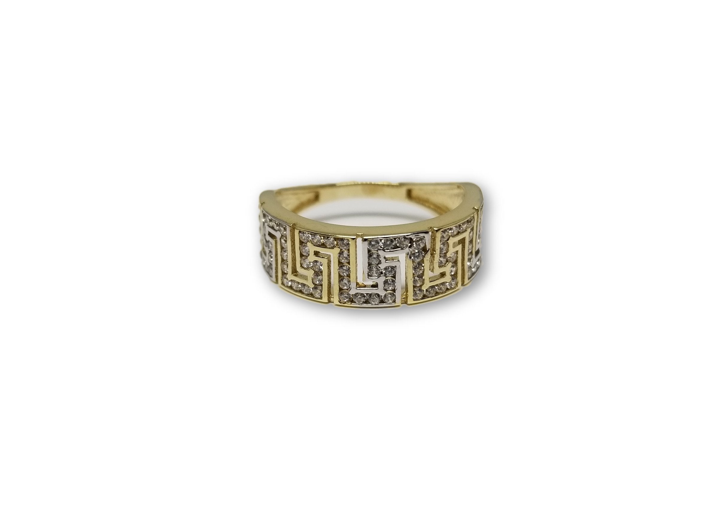 Bague Greek design en or 10k pour elle - orquebec