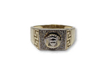 Bague Greek Design en or 10K pour homme - orquebec